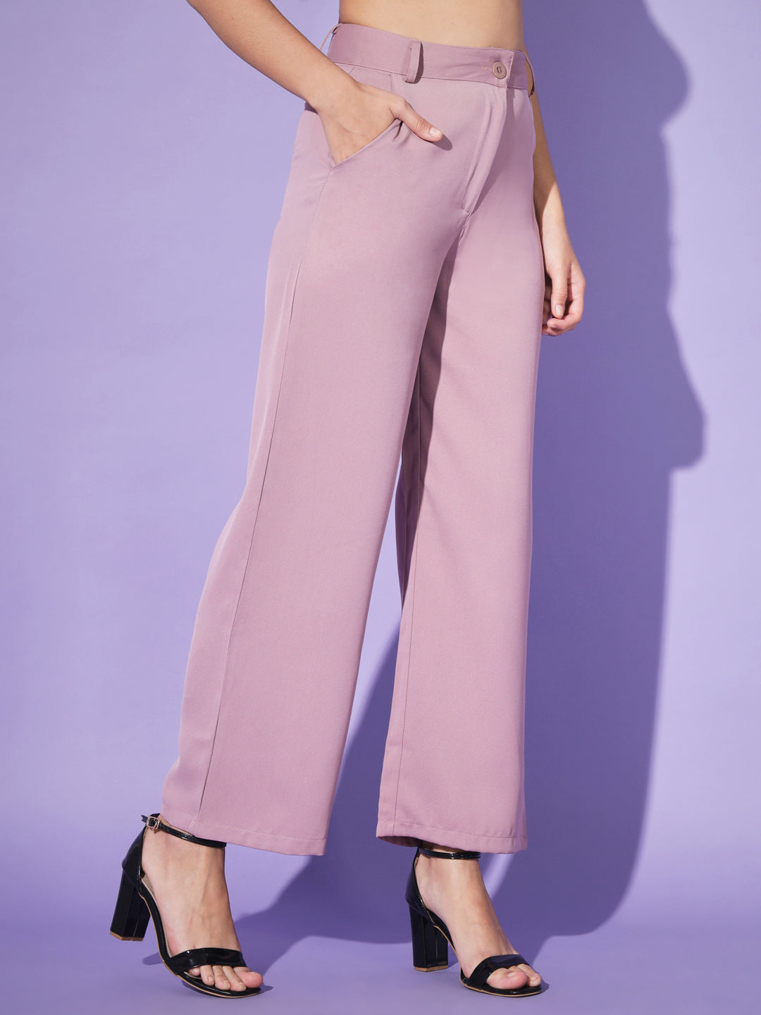 Korean Pants- Onion Pink