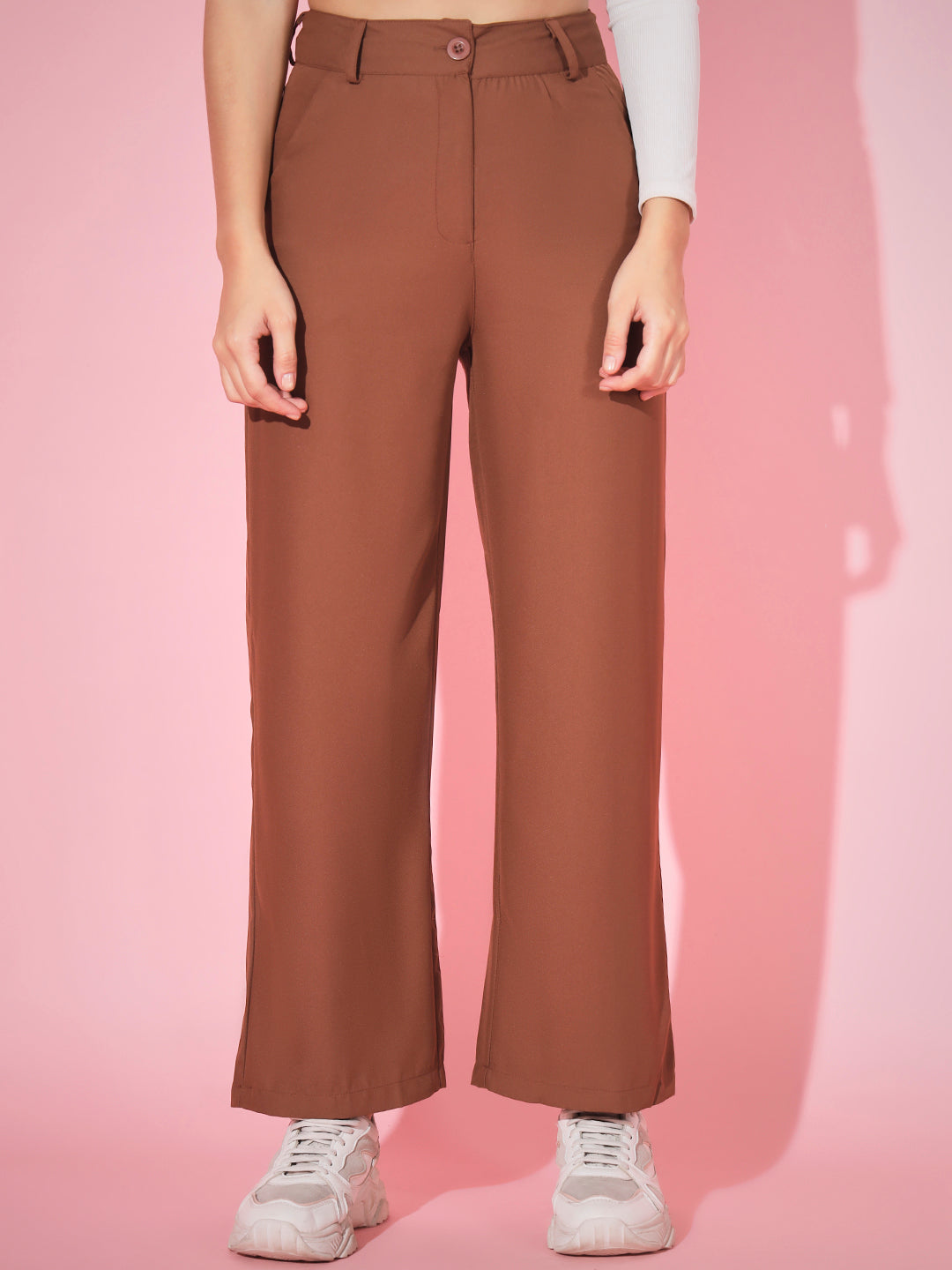 Korean Pants-Brown