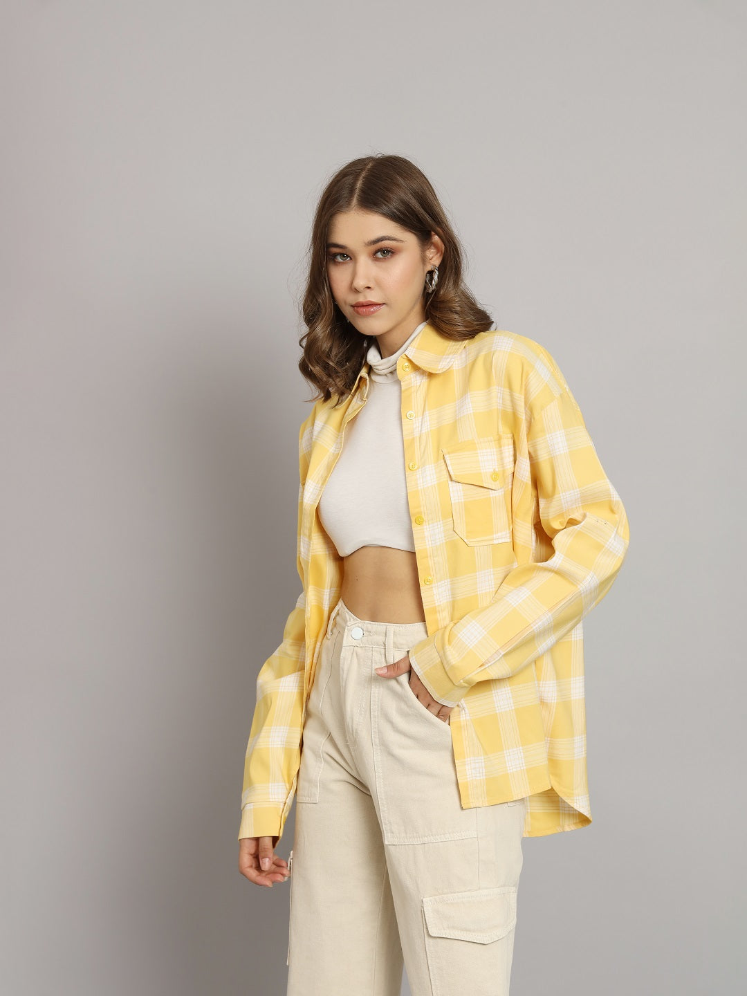 The Yellow check shirt