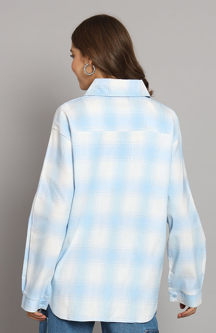 The Sky blue Flannel