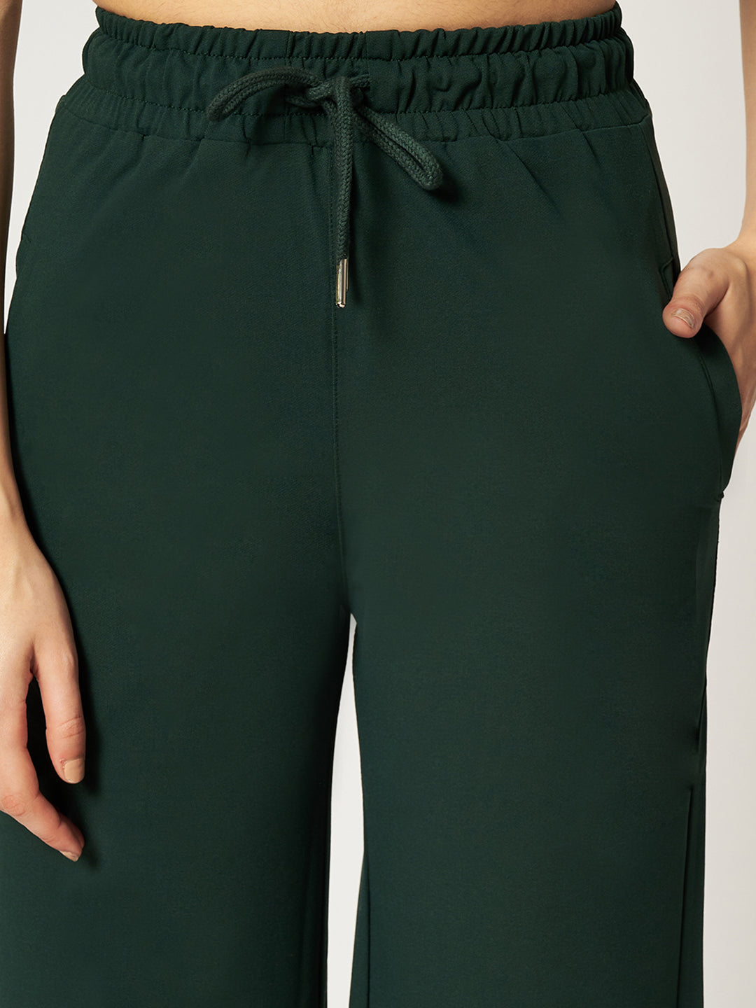 STRAIGHTFIT COTTON LOWER-GREEN