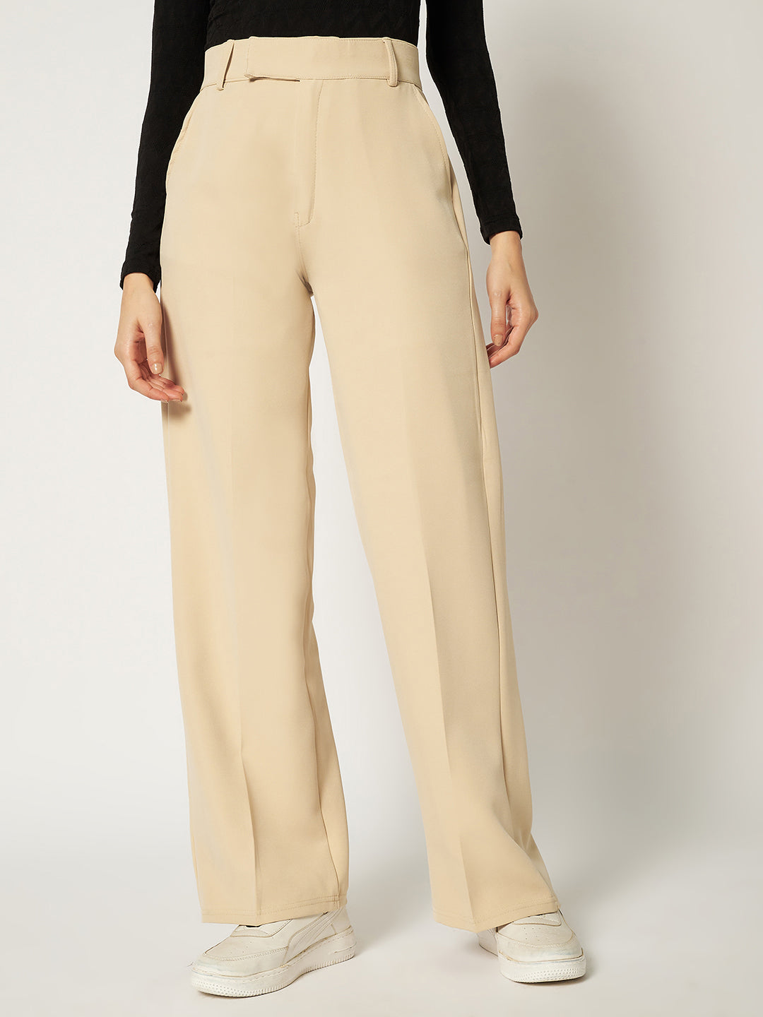 THE VINTAGE KOREAN PANTS-BEIGE