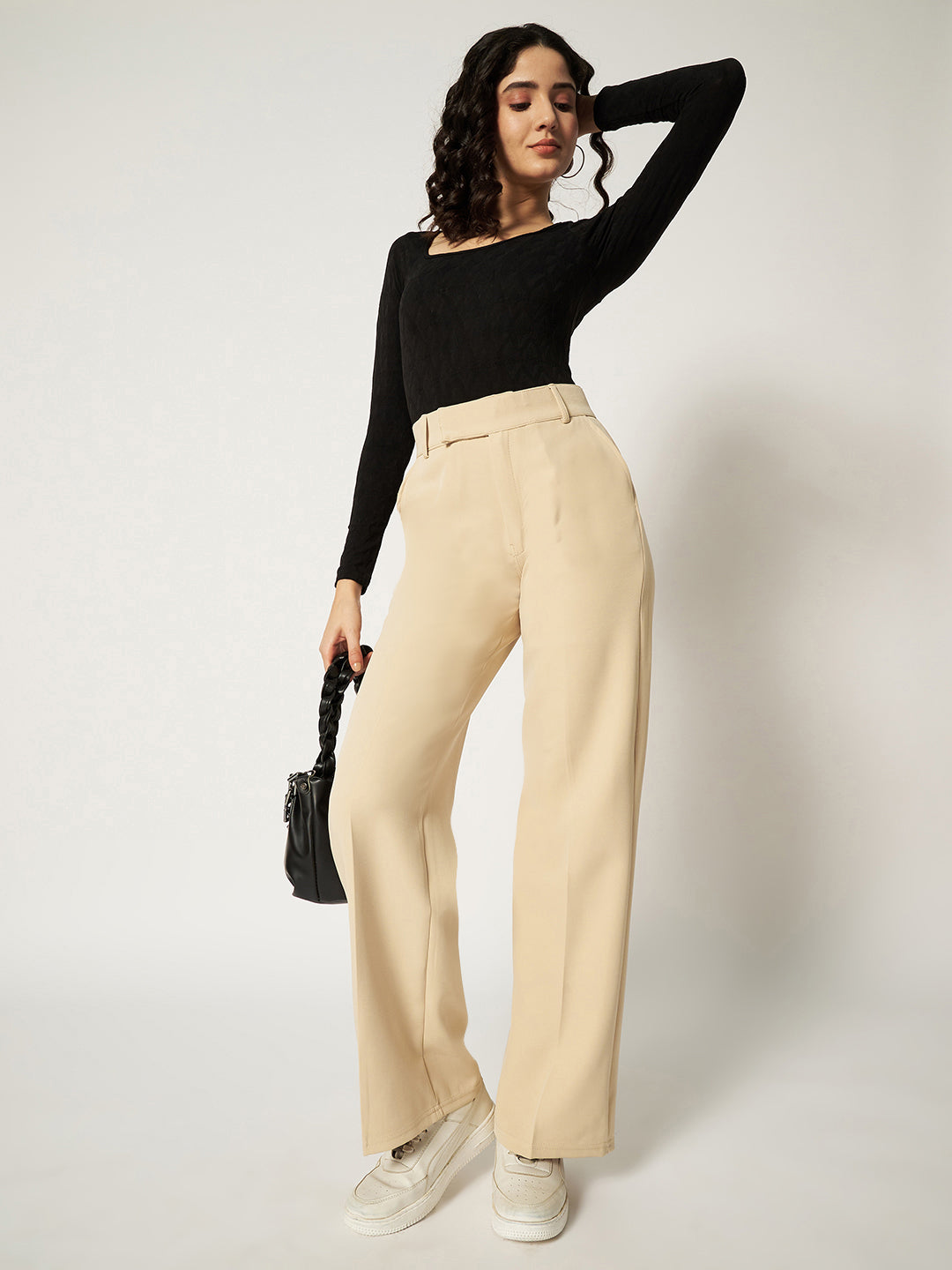 THE VINTAGE KOREAN PANTS-BEIGE