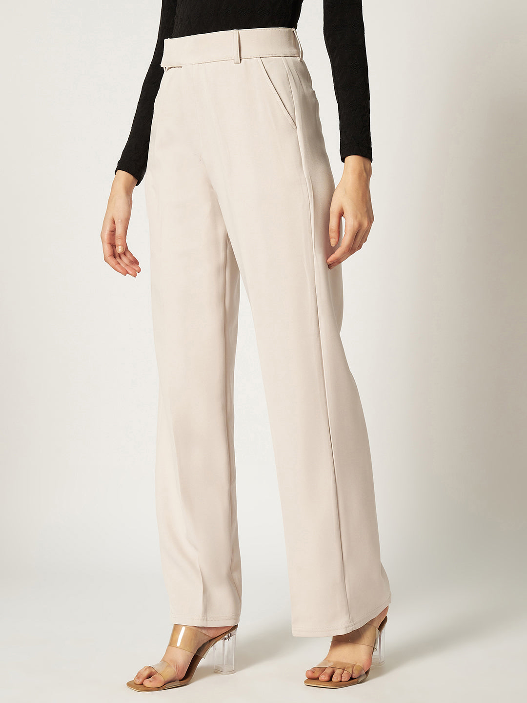 THE VINTAGE KOREAN PANTS-OFF WHITE