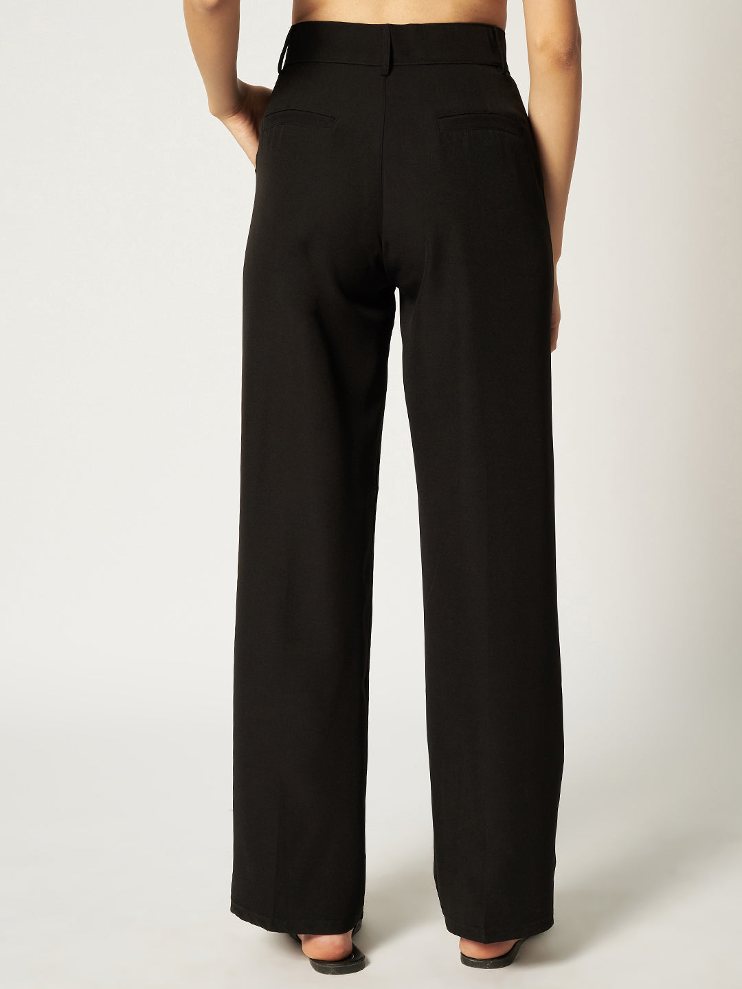 THE VINTAGE KOREAN PANTS-BLACK