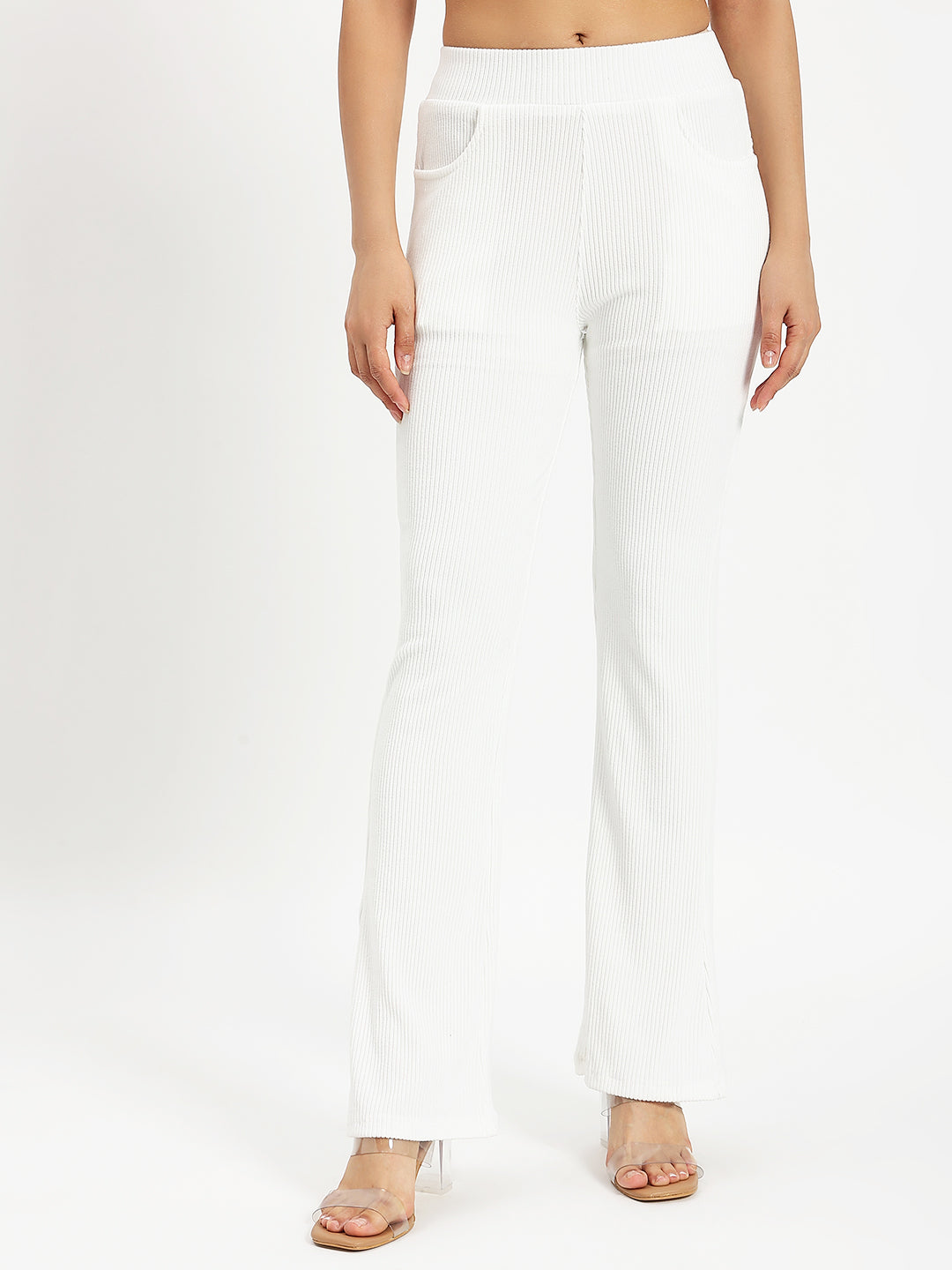 WHITE PURE CORDUROY CO ORD WOMEN