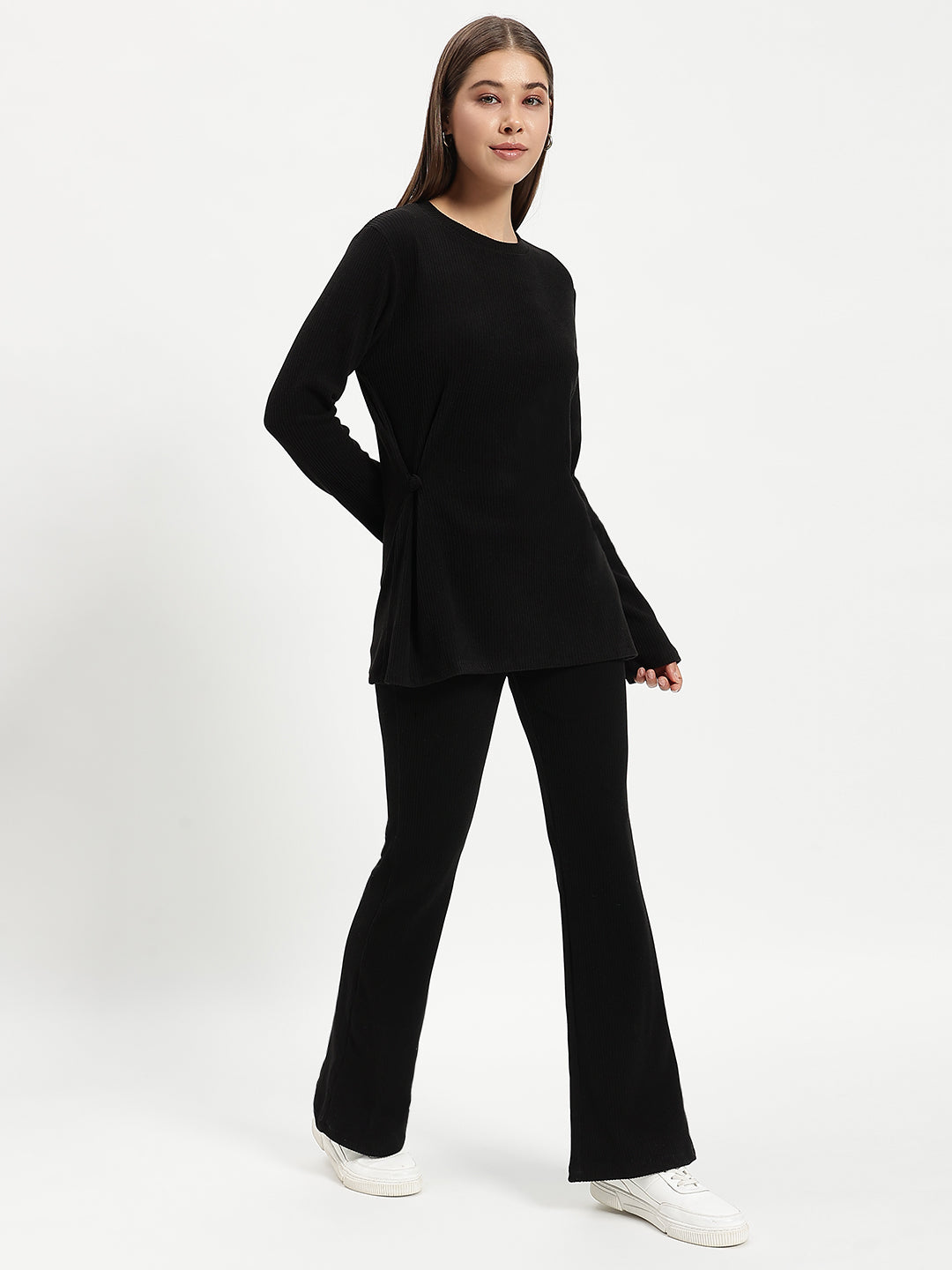 BLACK PURE CORDUROY CO ORD WOMEN