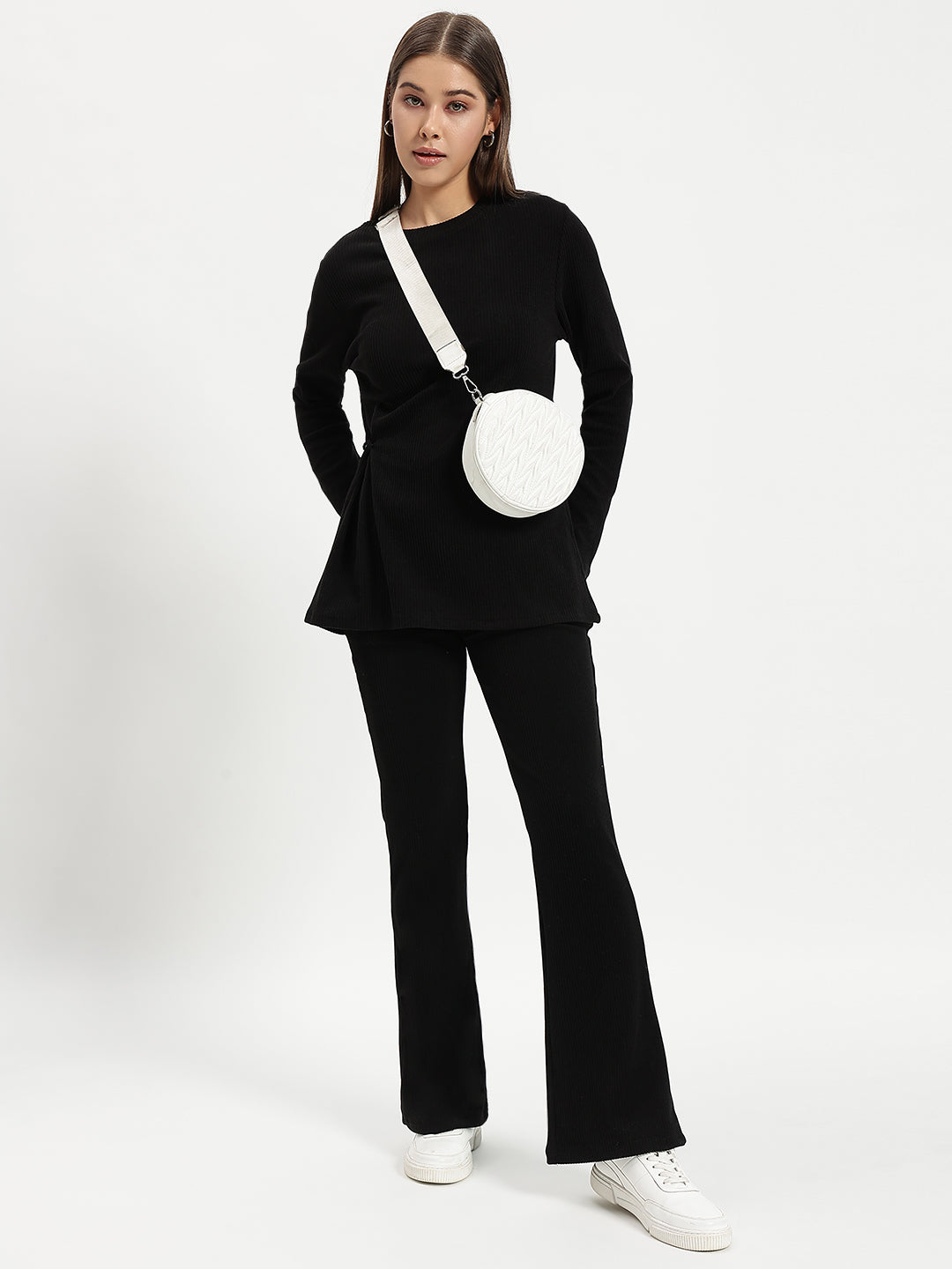 BLACK PURE CORDUROY CO ORD WOMEN