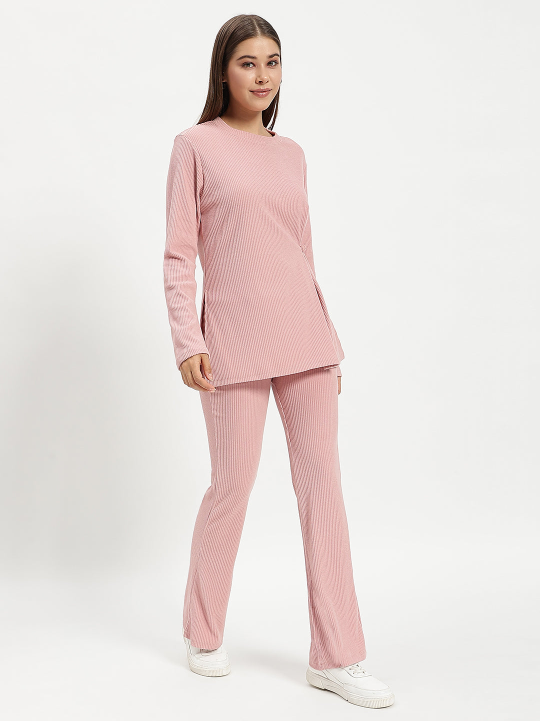 BABY PINK PURE CORDUROY CO ORD WOMEN