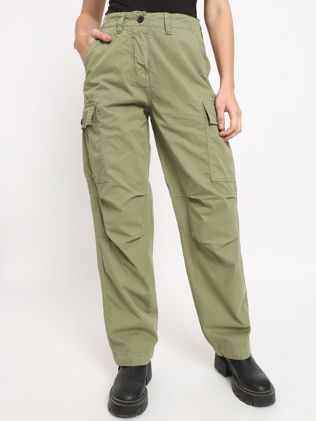 Women's lightweight cotton sale cargo pants