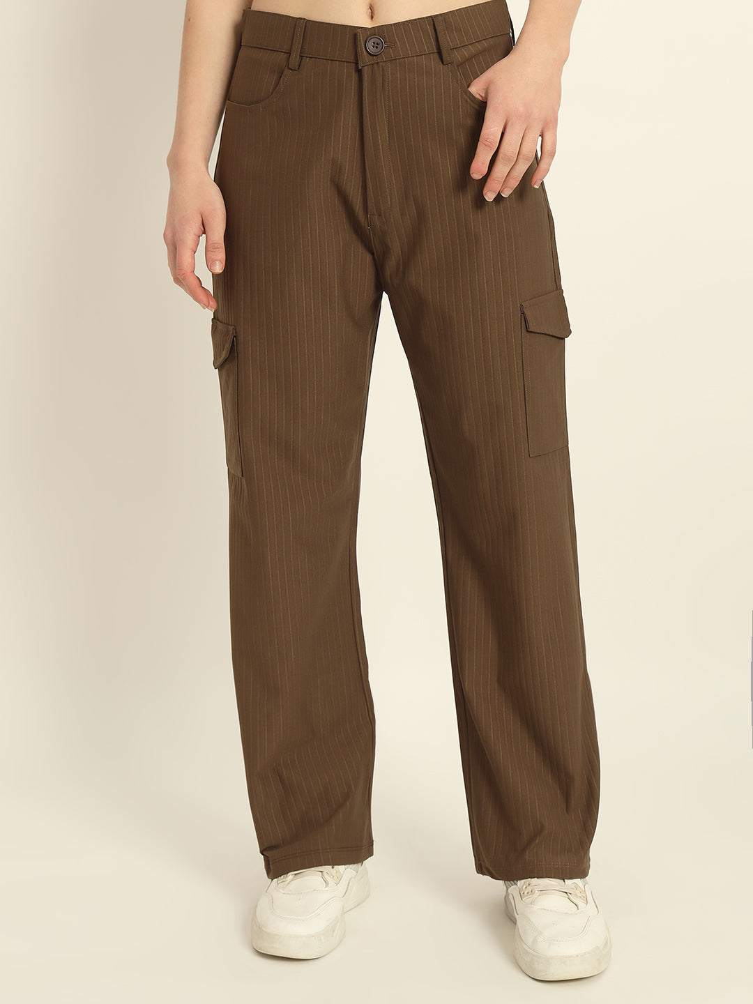 Striped Cargo-Brown