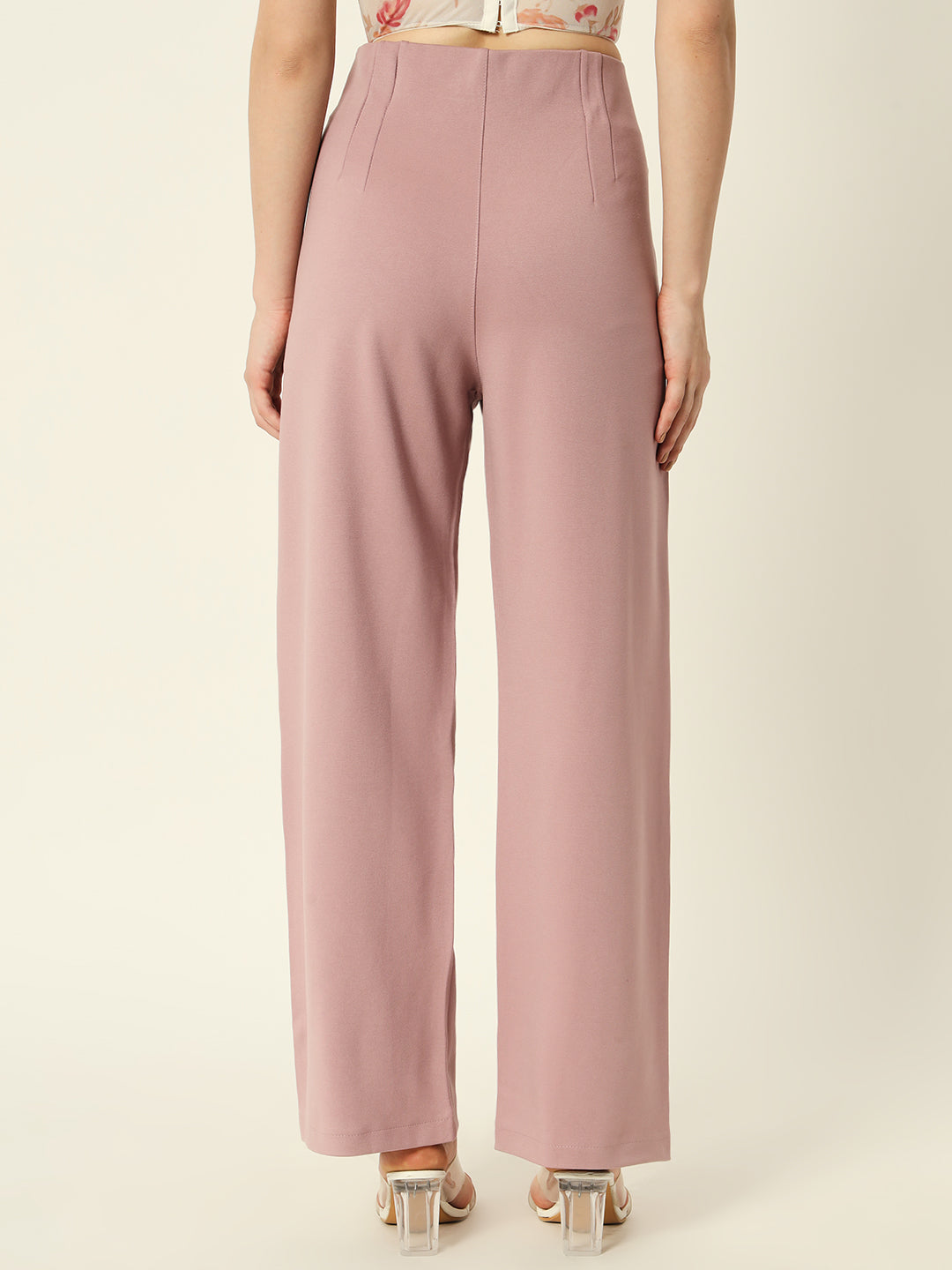 PREMIUM PLEATED PANTS-PINK