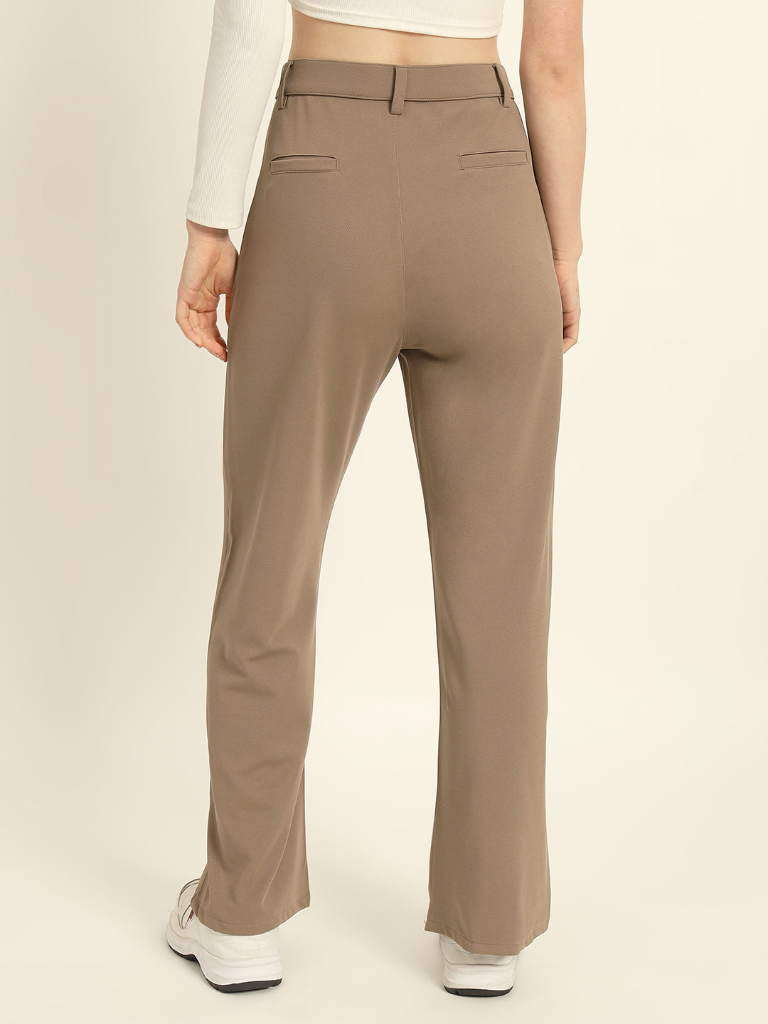 Korean Pants-Greyish brown